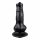 Animalinis draugužis - šuns varpos dildo - 12cm (juoda) 