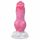 Animalorny Buldogas - šuns penio dildo - 17 cm (rožinė)