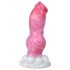 Animalorny Buldogas - šuns penio dildo - 17 cm (rožinė)