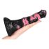 Blogas Arklys - silikoninis arkliškas dildo - 18cm (ruda-pink) 