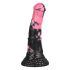 Blogas Arklys - silikoninis arkliškas dildo - 18cm (ruda-pink) 