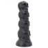 „Toppedmonster“ – kaukolės dildo – 22 cm (juodas)