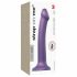 Strap-on-me Metallic Shine M - draugiškas odai dildo (metalo violetinė) 