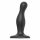 Strap-on-me Curvy S - banguotas, siurbtukas dildo (juodas) 