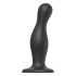 Strap-on-me Curvy L - banguotas, pagrindinis dildo (juodas) 