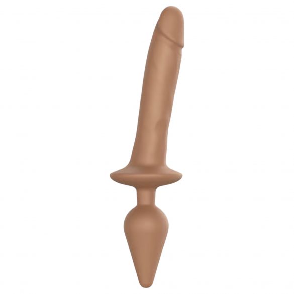 / Strap-on-me Swith Realistic XXL - 2in1 silikoninis dildo (natūrali spalva) 