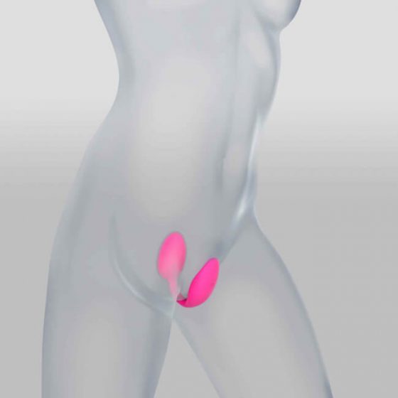 Love to Love Wonderlove - įkraunamas, belaidis 2in1 klitorio vibratorius (rožinis)