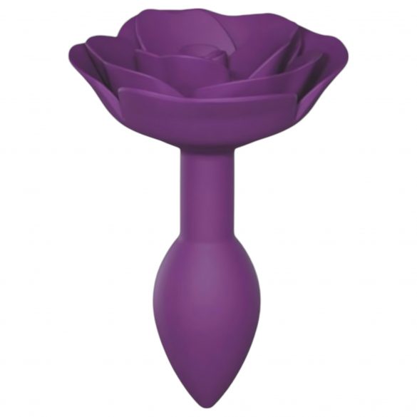 Love to Love Atvira Rožė S - silikoninis analinis dildo (violetinis) 