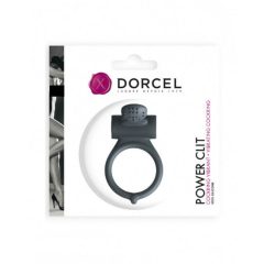 Dorcel Power Clit - vibracinis penio žiedas (juodas)