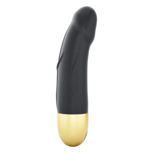 Dorcel Real Vibration S 2.0 - įkraunamas vibratorius (juoda-aukso) 