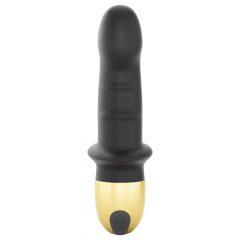   Dorcel Mini Meilužis 2.0 - įkraunamas G-taško vibratorius (juoda-aukso)