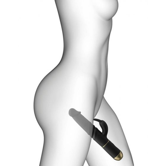 Dorcel Furious Rabbit 2.0 – įkraunamas, stumiantis klitorio stimuliatoriumi vibratorius (juodas)
