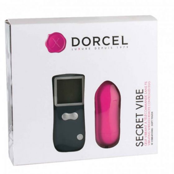 Dorcel Secret Vibe - akumuliatorinė, radijo vibracinė kiaušinėlis (rožinė)