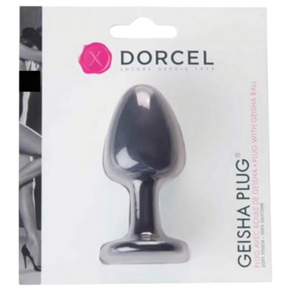 Dorcel Geisha Kaištis M - rutulinis analinis dildo (juodas) 