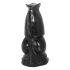 AnimHole Vilkas - vilko varpa dildo - 21cm (juoda) 