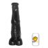 AnimHole Lokys - lokio penis formos dildo - 32cm (juoda) 