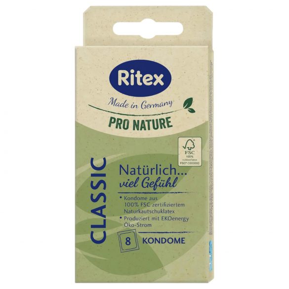 / RITEX Pro Nature Classic - prezervatyvai (8 vnt.)