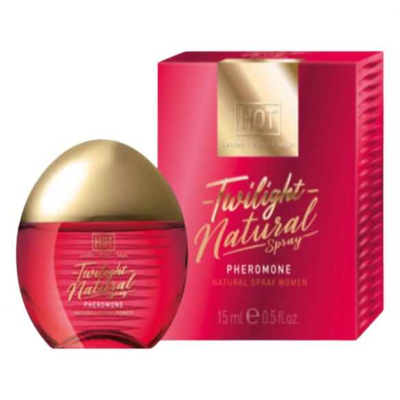 HOT Twilight Natural - feromonų parfumas moterims (15ml) - bekvapė