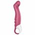 Satisfyer Petting Hippo - įkraunamas, atsparus vandeniui vibratorius (magenta) 