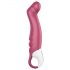 Satisfyer Petting Hippo - įkraunamas, atsparus vandeniui vibratorius (magenta)