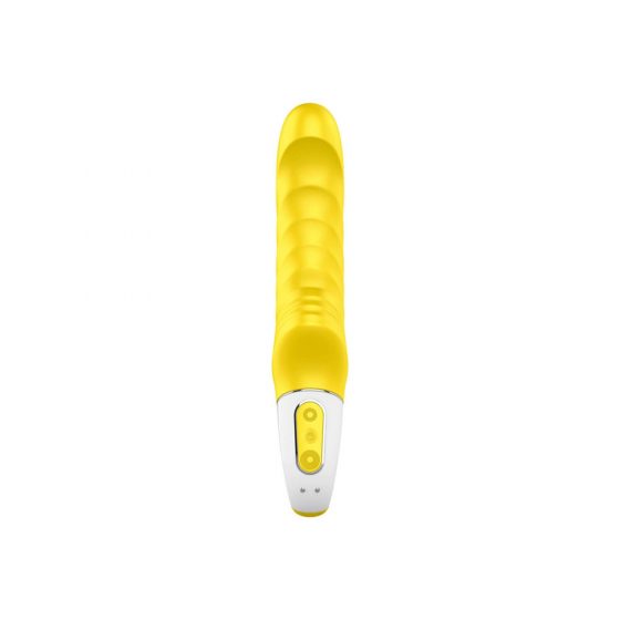 Satisfyer Yummy Sunshine - vandeniui atsparus, integruota baterija G taško vibratorius (geltonas)