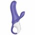 Satisfyer Magic Bunny - atsparus vandeniui, įkraunamas vibratorius su klitorio rankena (mėlynas) 