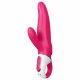 Satisfyer Mr. Rabbit - atsparus vandeniui, įkraunamas vibratoriumi su klitorio stimuliatoriumi (rožinis) 