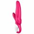 Satisfyer Mr. Rabbit - atsparus vandeniui, įkraunamas vibratoriumi su klitorio stimuliatoriumi (rožinis) 