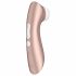 Satisfyer Pro 2+ - įkraunamas klitorio stimuliatorius vibruojantis (rudas) 