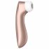 Satisfyer Pro 2+ - įkraunamas klitorio stimuliatorius vibruojantis (rudas) 