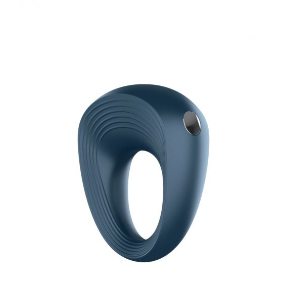 Satisfyer Power Ring - atsparus vandeniui vibruojantis penio žiedas (pilkas)
