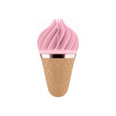   Satisfyer Sweet Treat - įkraunamas, besisukantis klitorio vibratorius (rožinė-ruda)