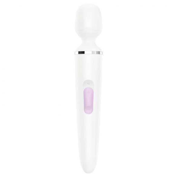 Satisfyer Wand-er Woman - vandeniui atspari masažuojanti vibratorius (balta)