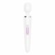 Satisfyer Wand-er Woman - atsparus vandeniui masažuoklis vibratorius (baltas) 