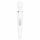 Satisfyer Wand-er Woman - atsparus vandeniui masažuoklis vibratorius (baltas) 