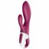 Satisfyer Heated Affair - kaitinantis, klitorių stimuliuojantis vibratorius (raudonas) 