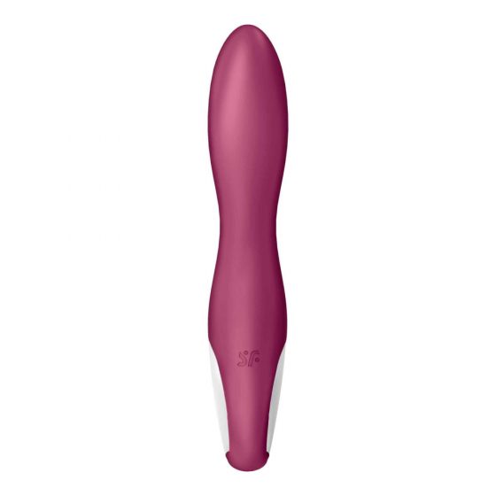 Satisfyer Heated Affair - kaitinantis, klitorių stimuliuojantis vibratorius (raudonas)