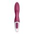 Satisfyer Heated Affair - kaitinantis, klitorių stimuliuojantis vibratorius (raudonas) 