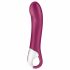 Satisfyer Big Heat - įkraunamas, šildantis G-taško vibratorius (raudonas) 