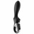 Satisfyer Heat Climax - išmanus, šildomas analinis vibratorius (juodas) 