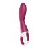 Satisfyer Heated Thrill - išmanus šildantis vibratorius (raudonas) 