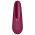 Satisfyer Curvy 1+ - išmanus oro bangų klitorio stimuliatorius (raudonas) 