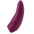 Satisfyer Curvy 1+ - išmanus oro bangų klitorio stimuliatorius (raudonas) 