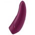 Satisfyer Curvy 1+ - išmanus oro bangų klitorio stimuliatorius (raudonas)