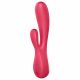 Satisfyer Mono Flex - išmanusis atsparus vandeniui vibratorius (raudonas) 