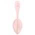 Satisfyer Ribbed Petal - radijo bangomis valdomas vibruojantis kiaušinis (rožinis)