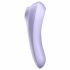 Satisfyer Dual Pleasure - vandeniui atsparus vaginalinis ir klitorio vibratorius (violetinis) 