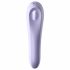 Satisfyer Dual Pleasure - vandeniui atsparus vaginalinis ir klitorio vibratorius (violetinis) 