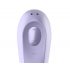 Satisfyer Dual Pleasure - vandeniui atsparus vaginalinis ir klitorio vibratorius (violetinis) 