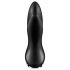 Satisfyer Rotator Plug 1 - analinis vibratoriaus granuliuotas (juodas)